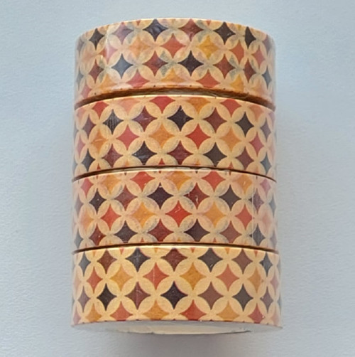 Washi páska. Vzorovaná.
