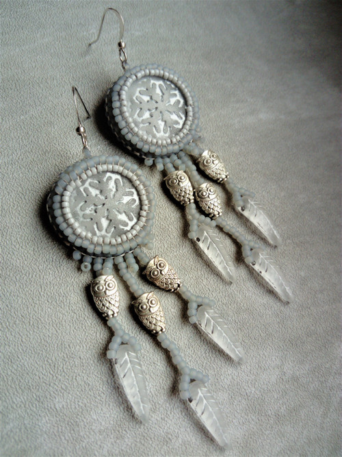 Náušnice Strix Snowflake — foto 1