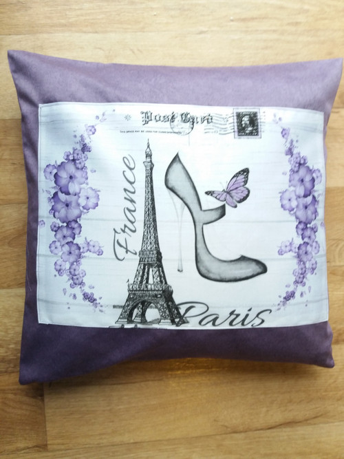 Polštář s motivem PARIS