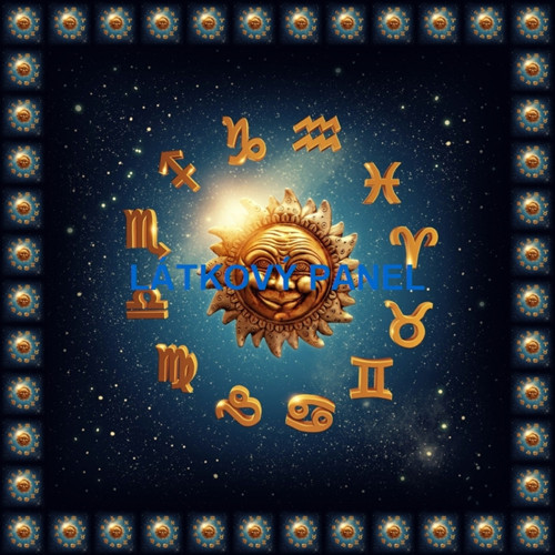 Bavlněný panel 35x35 cm - skladem