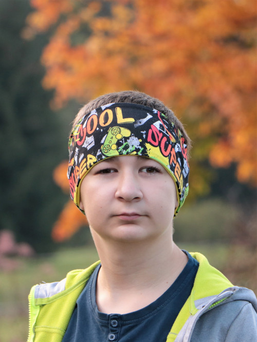 Úpletová čelenka Cool