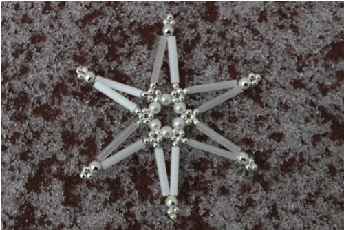 Šesticípá hvězdička - 6,5 cm_W7