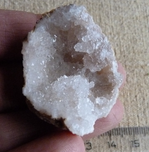 Křišťál drůzka - 3,7 cm — foto 1