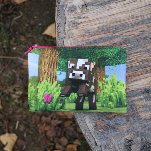 KAPSIČKA MALÁ MINECRAFT kravička — foto 1