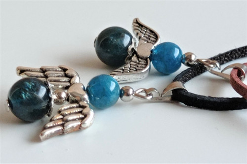 Přívěsek*anděl*Chryzokol*minerál*amulet*
