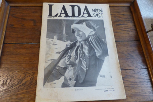 Časopis LADA - módní svět 52/1934