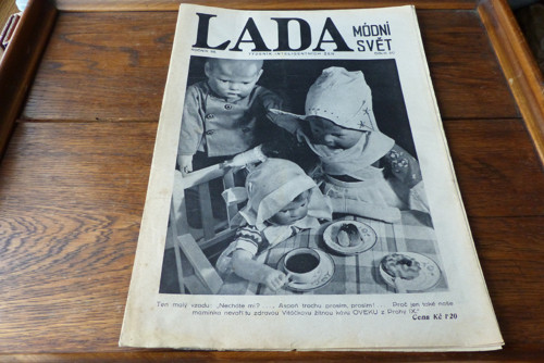 Časopis LADA - módní svět 50/1934