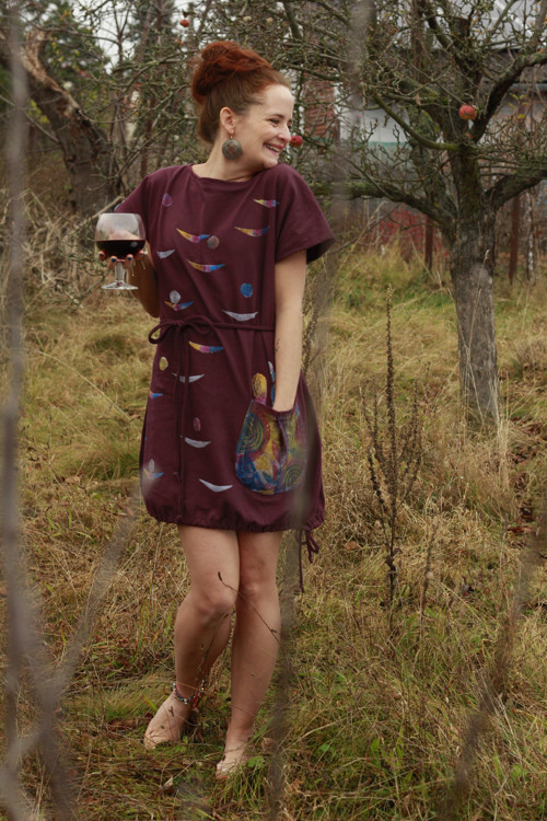 Šaty WineTime II. — foto 1