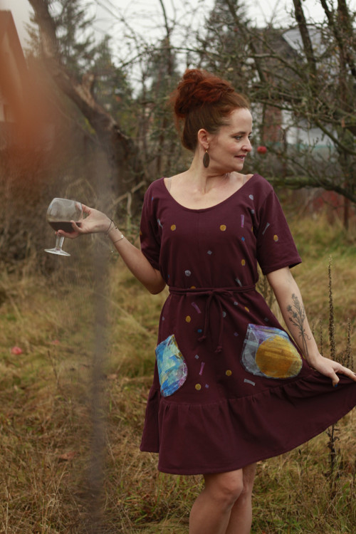 Šaty WineTime III. — foto 1