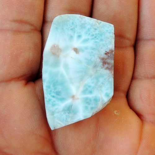Larimar plátek surový neleštěný 193 — foto 1