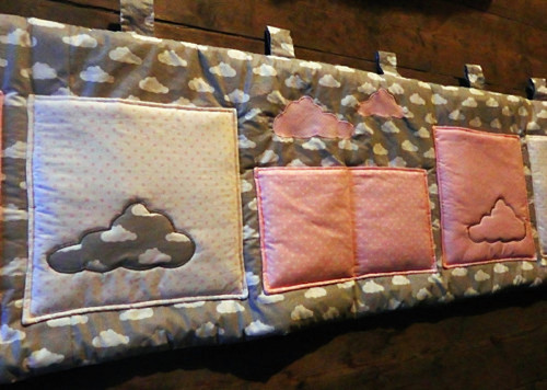 Kapsář za postel - V oblacích......130x50 cm — foto 1