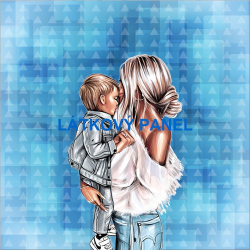 Bavlněný panel 25x25 cm