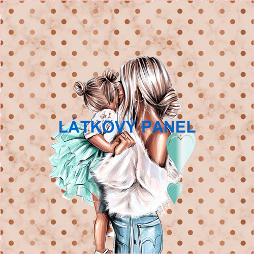 Bavlněný panel 25x25 cm — foto 1