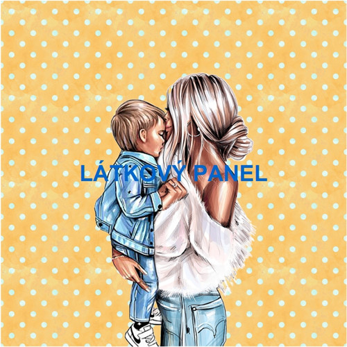 Bavlněný panel 15x15 cm — foto 1