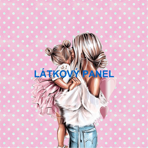 Bavlněný panel 15x15 cm — foto 1