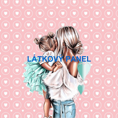Bavlněný panel 15x15 cm — foto 1