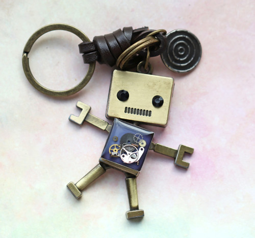 Robot - klíčenka — foto 1