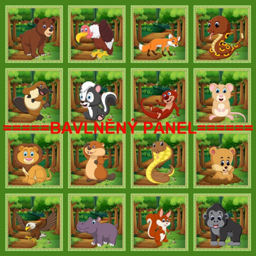 Pexesový panel - sada 47x47 cm — foto 1