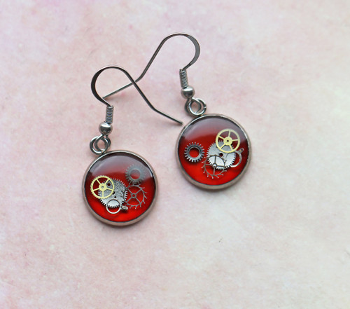 Earrings /red/ — foto 1