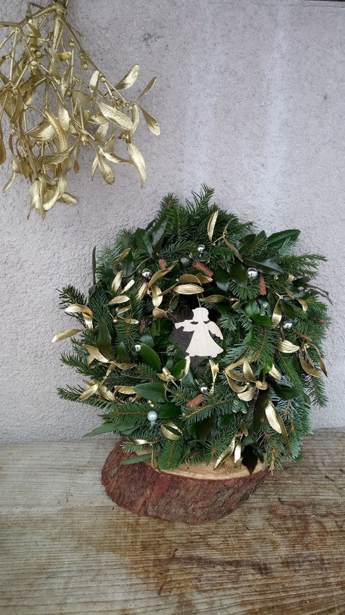 Věnec vánoční 42 cm — foto 1