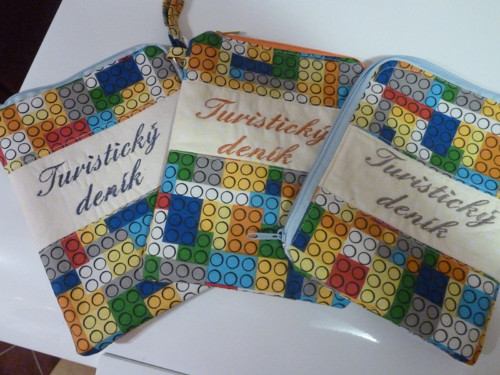 Obal na turistický deník lego — foto 1