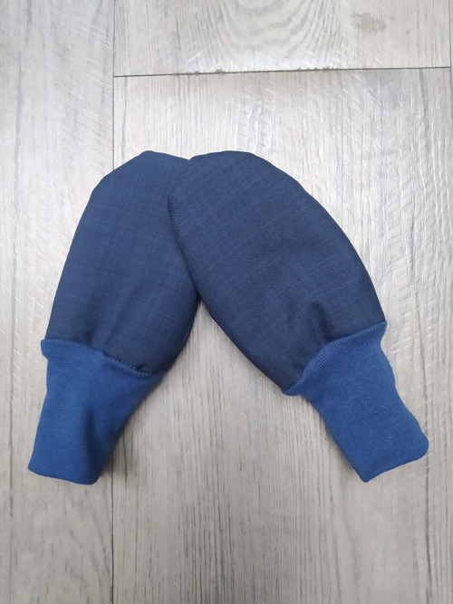 Soft. mini rukavičky s beránkem (vel. 0-2 roky)