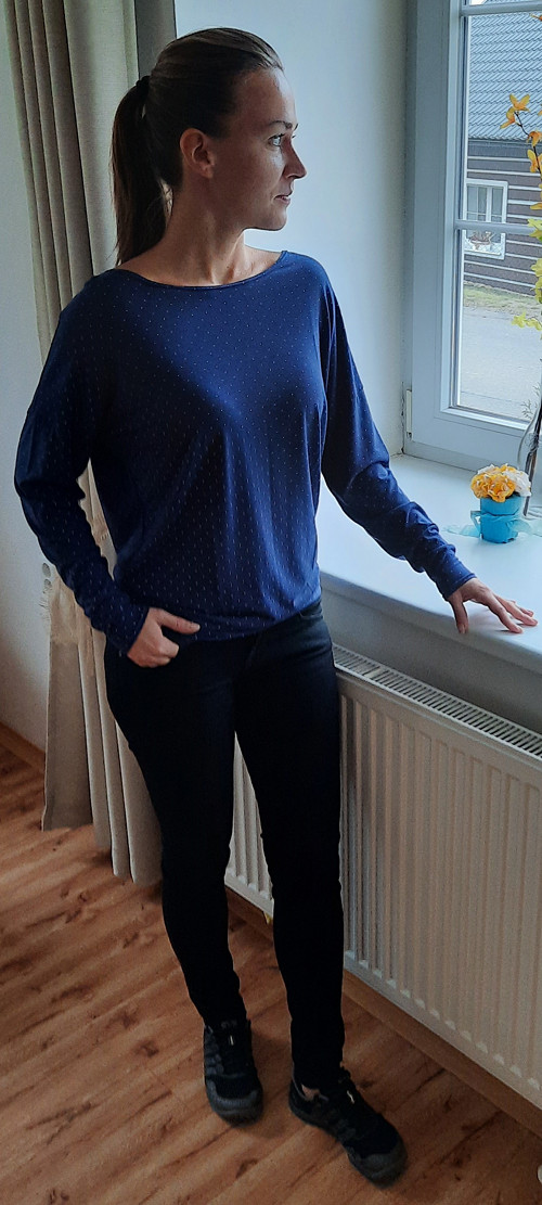 Dámská elegantní halenka s dlouhým rukávem