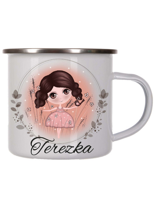 Plecháček "Luční víla" se jménem