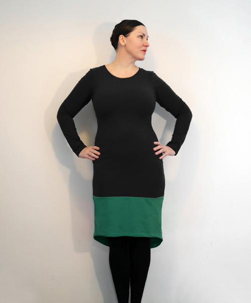 Pouzdrové šaty z teplákoviny - S, M, L, XL