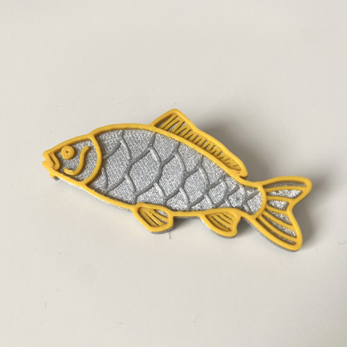 Kapr silver/yellow