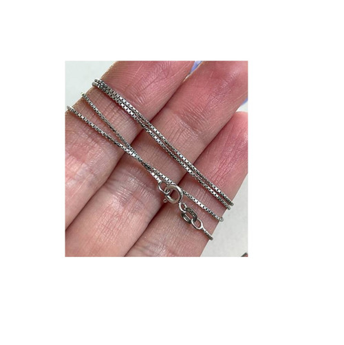 Stříbrný řetízek Venetian RH 0,8mm, 42cm