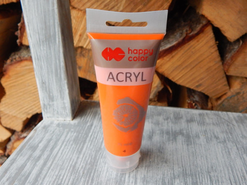 Akrylová barva 75 ml Oranžová 4