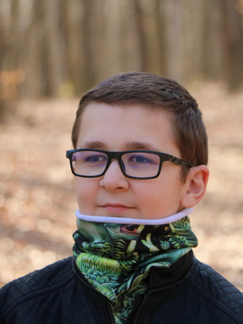 Multifunkčná šatka dinosaurus — foto 1