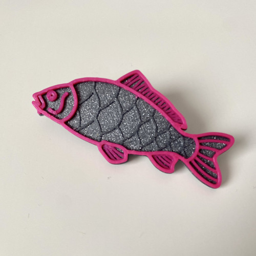 Kapr vertigo grey/magenta