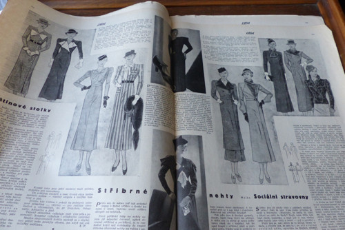 Časopis LADA - módní svět 44/1933