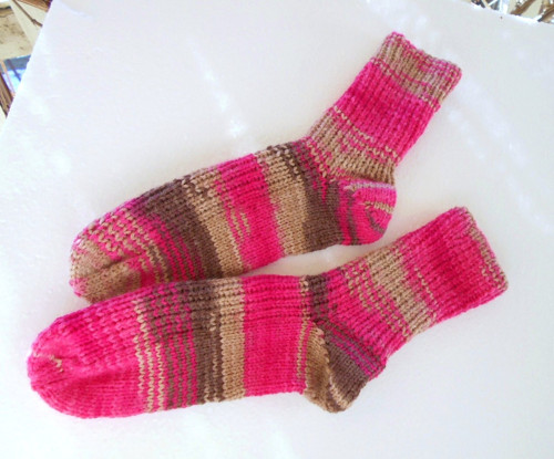 Pletené ponožky délka chodidla 25 - 26 cm