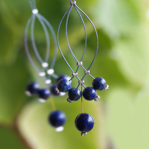 Zaplétankové z lapis lazuli — foto 1
