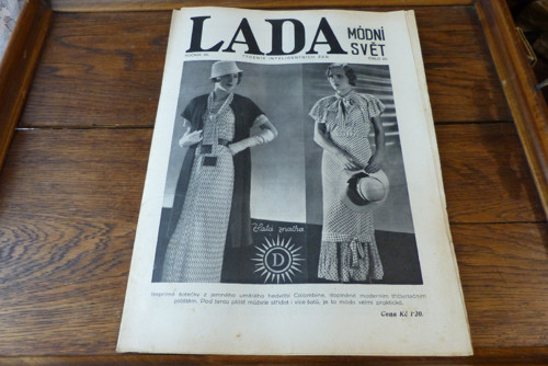 Časopis LADA - módní svět 25/1933