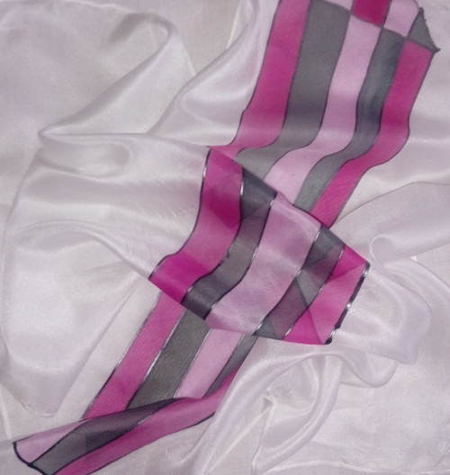 Pruhy - šátek 55 x 55