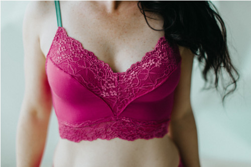 Lilia Braletka Z Jemného Bambusu Pink