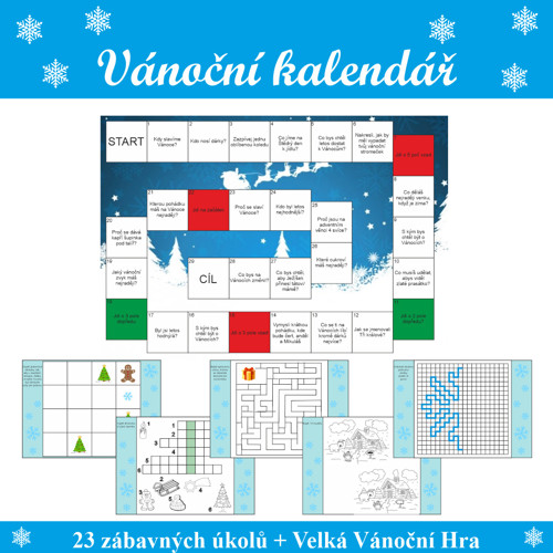 Adventní kalendář pro mladší děti