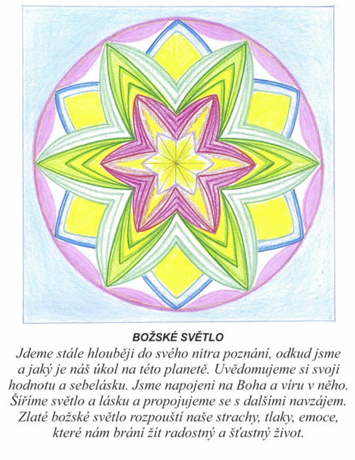 Božské světlo-kartičky 10x13