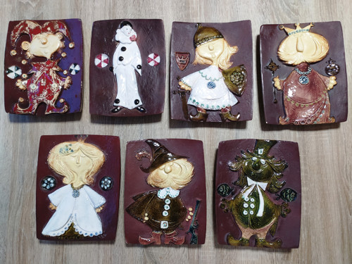 Keramické pohádkové kachle — foto 1
