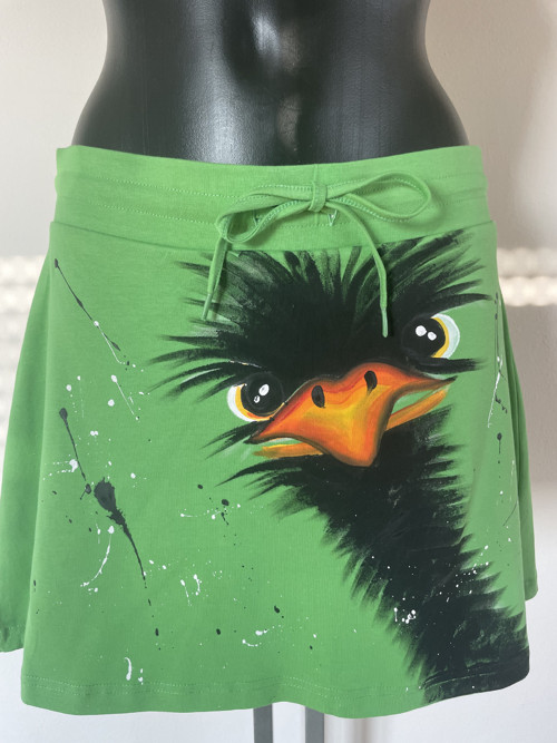Sukně Dva v jednom Pštrosí — foto 1