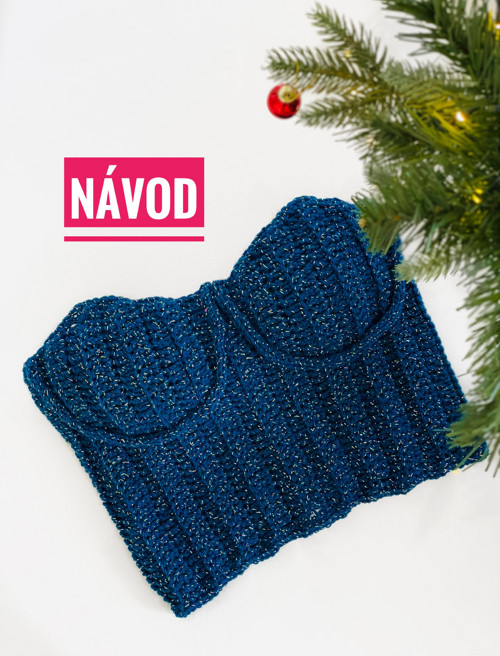 Návod na háčkovaný top dámský