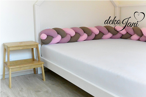 Mantinel do dětské postýlky 360cm (více barev)