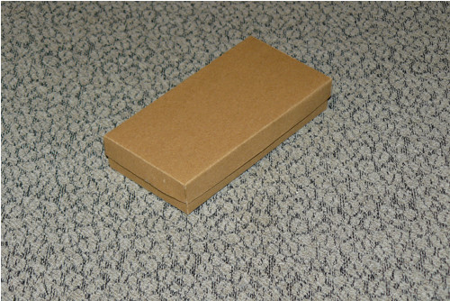 Krabička kraftový papír 13 x 6,5 x 2,5 cm