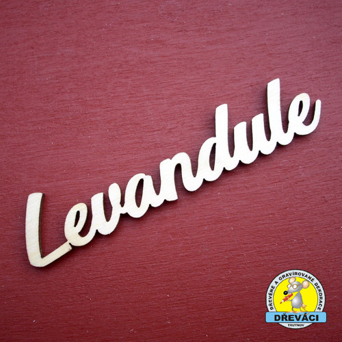 Výřez - Levandule - 8 cm ... KV0344 CH
