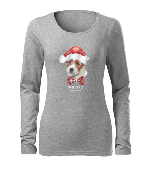 Tričko Woof Power Jack Russel Terrier XMas %