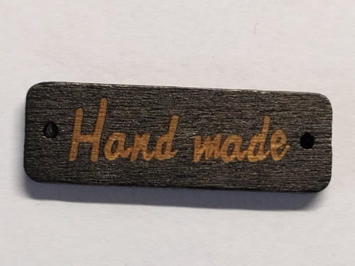 HAND MADE ŠTÍTEK - dřevo 2